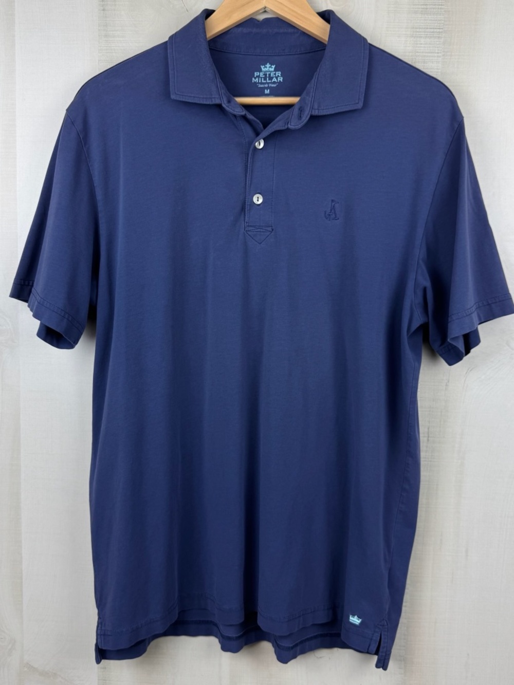 Peter Millar Seaside Wash Men’s Short Sleeve Polo Atlanta Country Club Medium